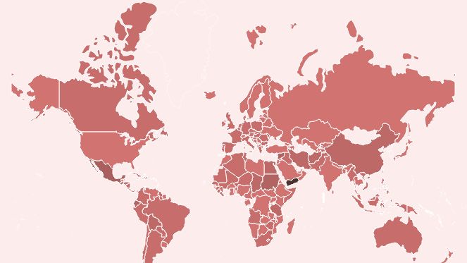 Interaktivní mapa: Jaká je smrtnost covidu-19